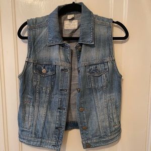 J. Crew Denim Vest